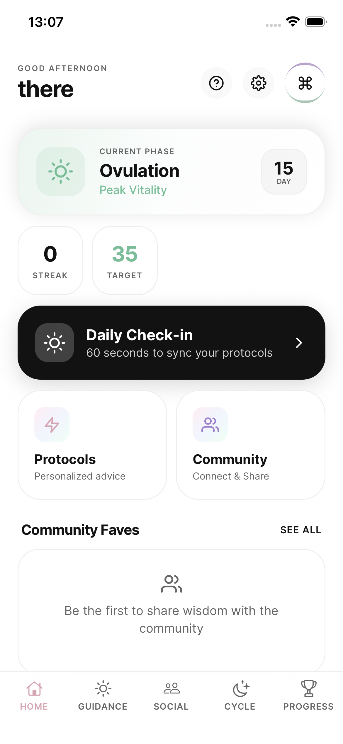 Pcosly App Light Mode